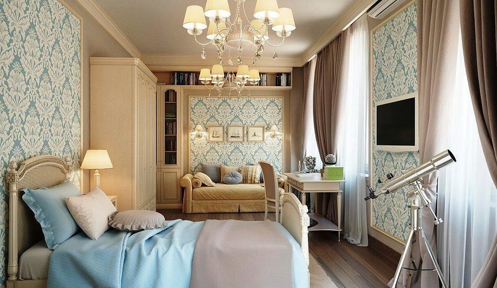 расстановка мебели в узкой комнате