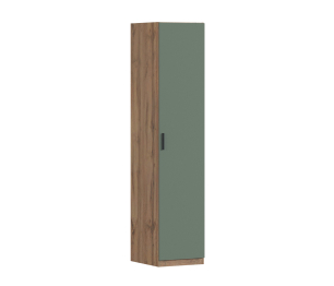 Шкаф однодверный Макс 500 мм, вариант №1 (ЛДСП, дуб вотан)