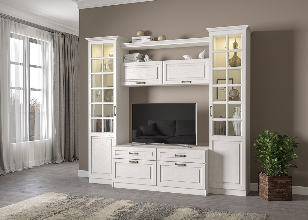 Шкафы распашные, Шкаф-витрина Ливерпуль