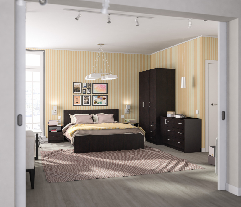 Двуспальные, Кровать (1600) Терра СБ-2526