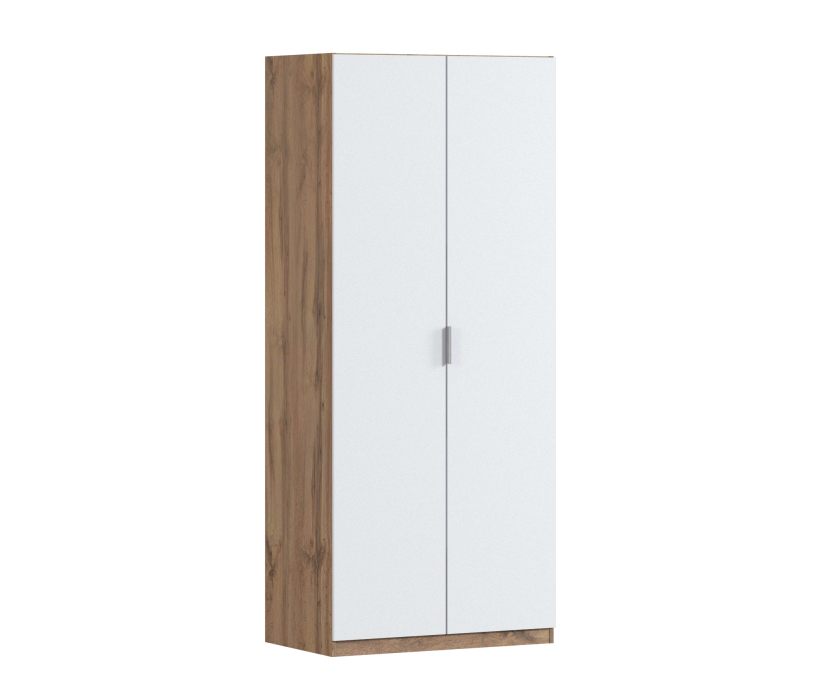 Для одежды, Шкаф двухдверный Макс 1000 мм, вариант №4 (ЛДСП, корпус дуб вотан)