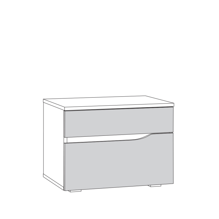 Прикроватные тумбы, Тумба прикроватная Муссон 16.03