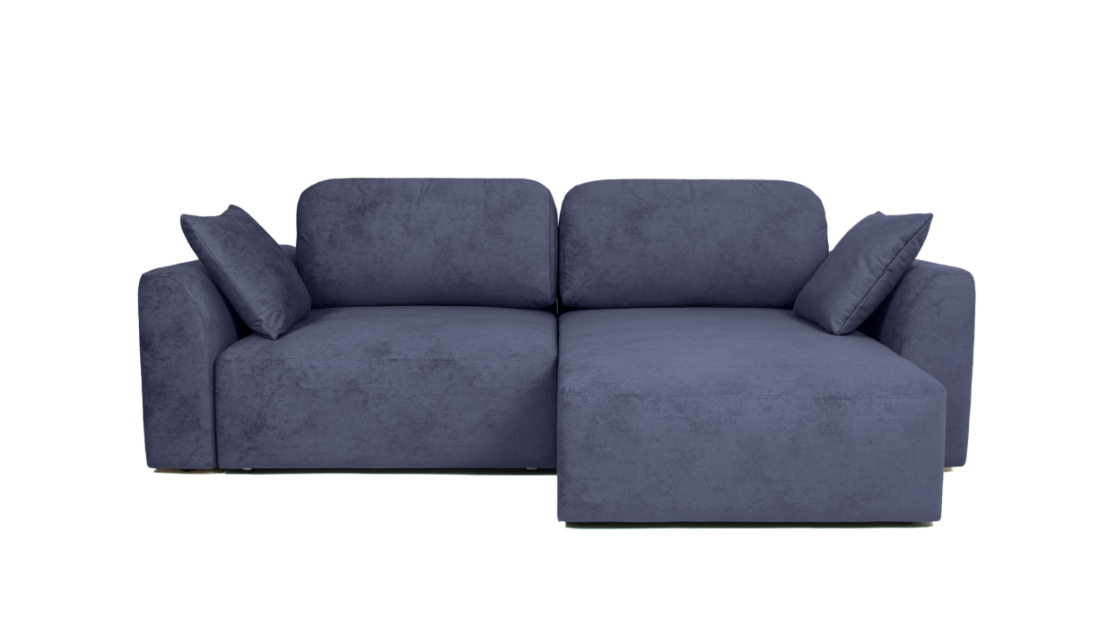 Диваны угловые в гостиную, Диван угловой Trump mini, велюр