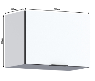 Метод шкаф 1 дв 50х36 см