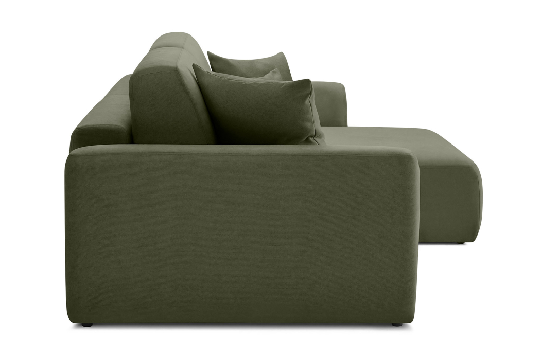 Диваны угловые в гостиную, Диван угловой Спейс, Велюр