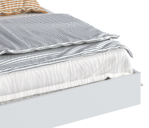 Кровать с подъемным механизмом (1600) Мальта СБ-3269/1 Белый,Дуб Гамильтон