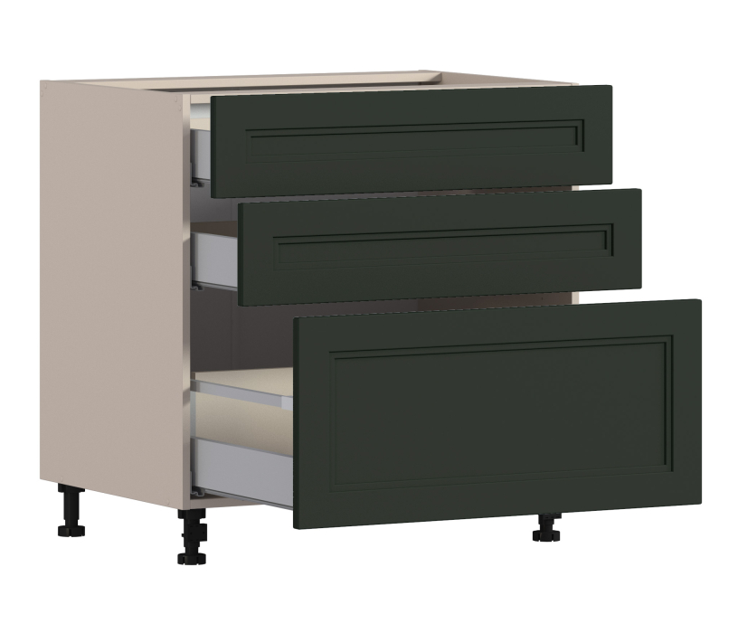 Напольные, MODERN стол 2 ящ 80х82 см