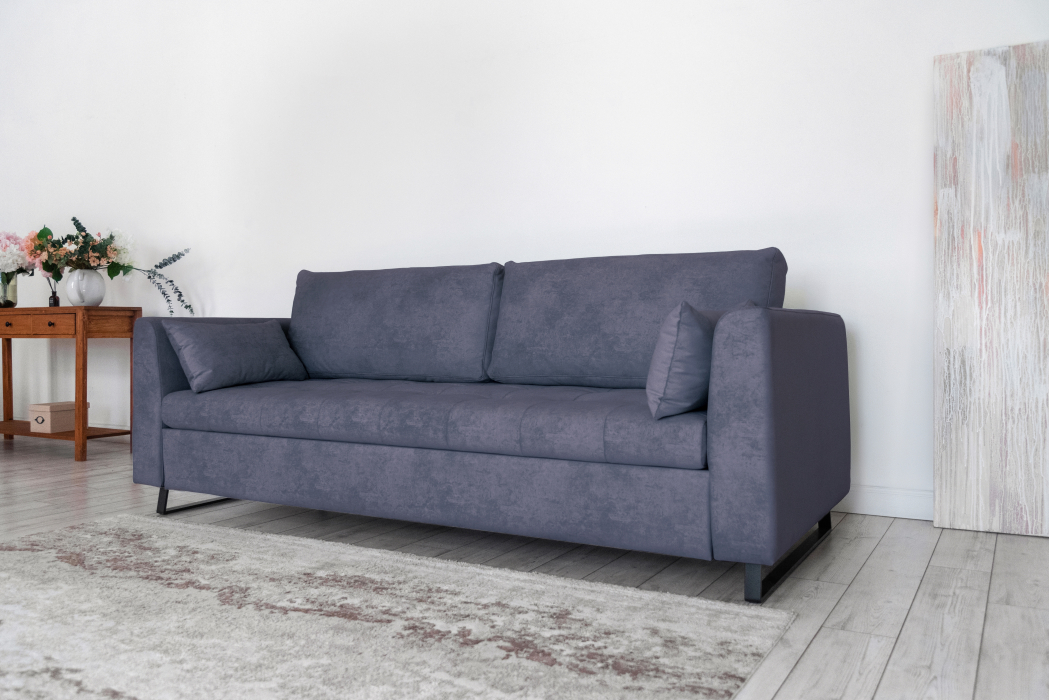 Диваны кровати со спальным местом, Прямой диван Marrit, велюр