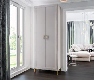 Шкаф 2 дверный Ассоль СБ-3560