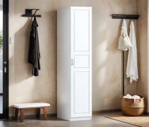 Шкаф однодверный Макс 500 мм, вариант №3 (ЛДСП/МДФ)