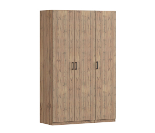 Шкаф трехдверный Макс 1500 мм, вариант №3 (ЛДСП, корпус дуб вотан)