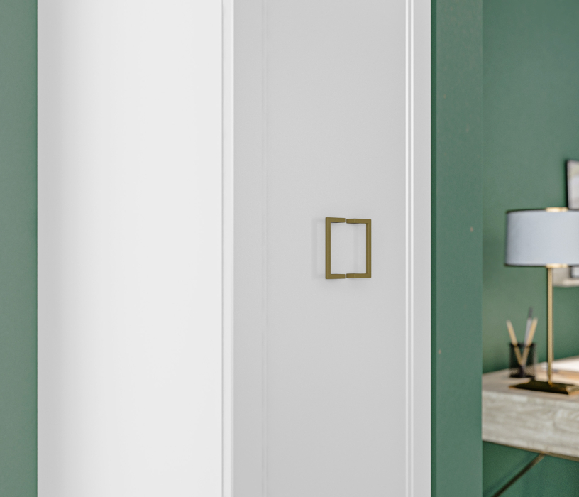 Ассоль белая, Дверь Ассоль СБ-3437 МДФ Белый