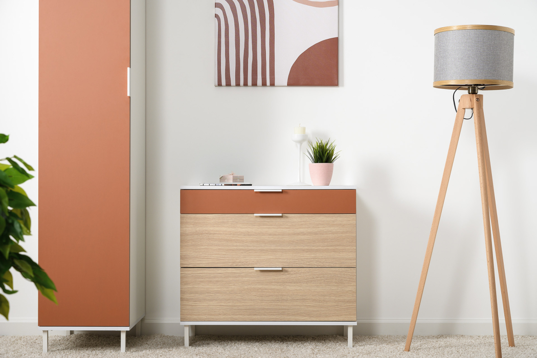 Детские комоды, Комод Марвэл 16.234.03, белый, плэйн, безмолвная пустыня